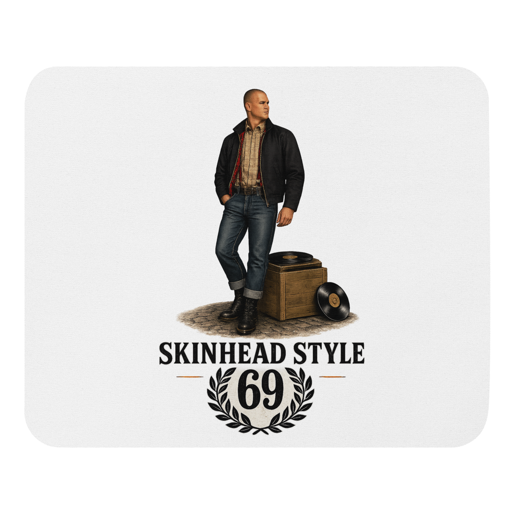 Skinhead style "69" Mouse pad