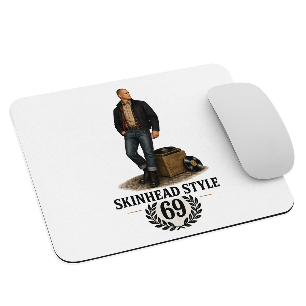 Skinhead style "69" Mouse pad